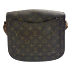 Louis Vuitton Monogram Saint Cloud Brown Gold Leather — view 2