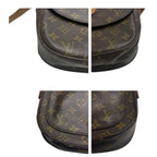 Louis Vuitton Monogram Saint Cloud Brown Gold Leather — view 5
