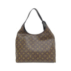 Louis Vuitton Monogram Flower Shoulder Bag Brown Marron — view 2