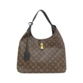 Louis Vuitton Monogram Flower Shoulder Bag Brown Marron