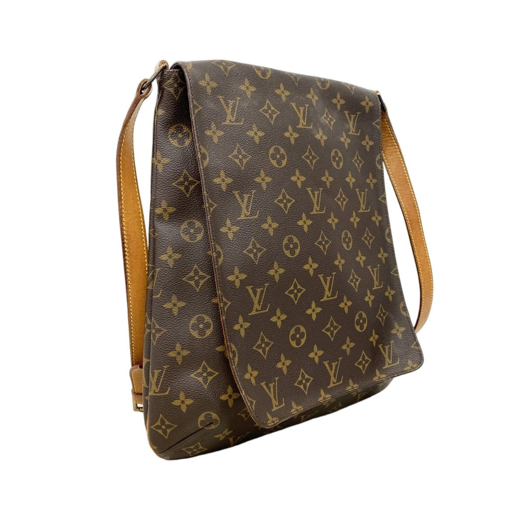 Louis Vuitton Shoulder Bag Monogram Musette Brown — view 2