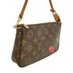 Louis Vuitton Pouch Monogram Cherry Pochette Accessoire Brown — view 2