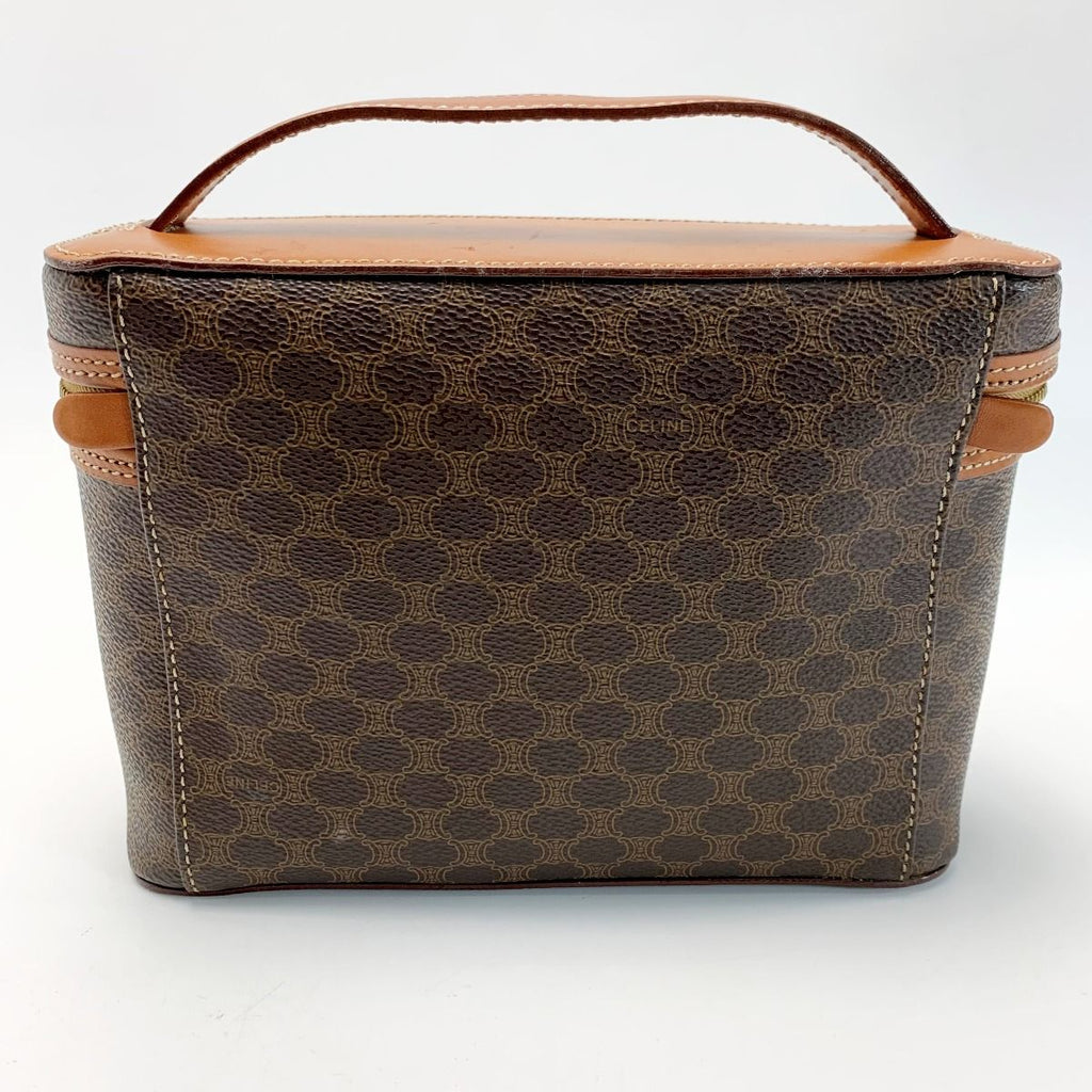 Celine Macadam Pattern Mc96 Makeup Pouch Vanity Bag — view 2