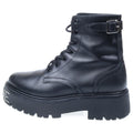 Celine Bulky Lace Up Boots Black