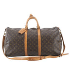 Louis Vuitton Monogram Keepall Bandouliere 55 2-Way Boston Bag Crossbody
