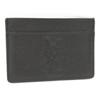 Yves Saint Laurent Card Case Leather Black — view 2