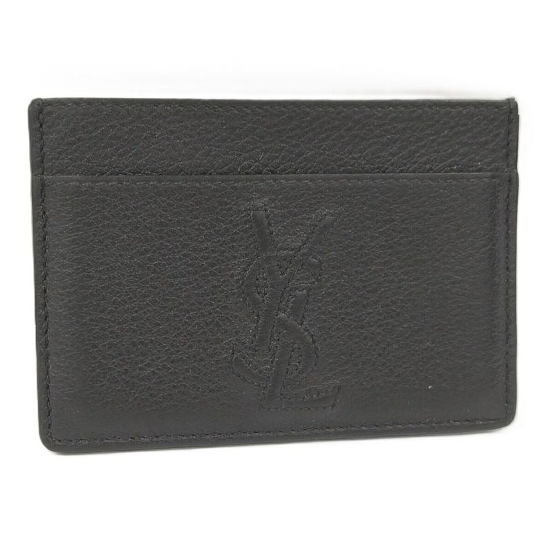 Yves Saint Laurent Card Case Leather Black — view 2