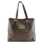 Louis Vuitton Hampstead MM Damier Canvas Brown Tote
