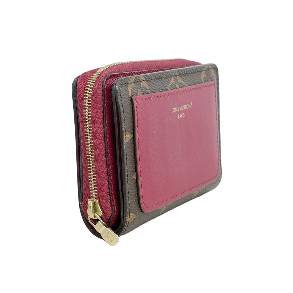 Louis Vuitton Wallet Monogram Portefeuille Lou Fuchsia — view 2