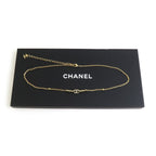 Chanel Pendant Gold Necklace — view 9