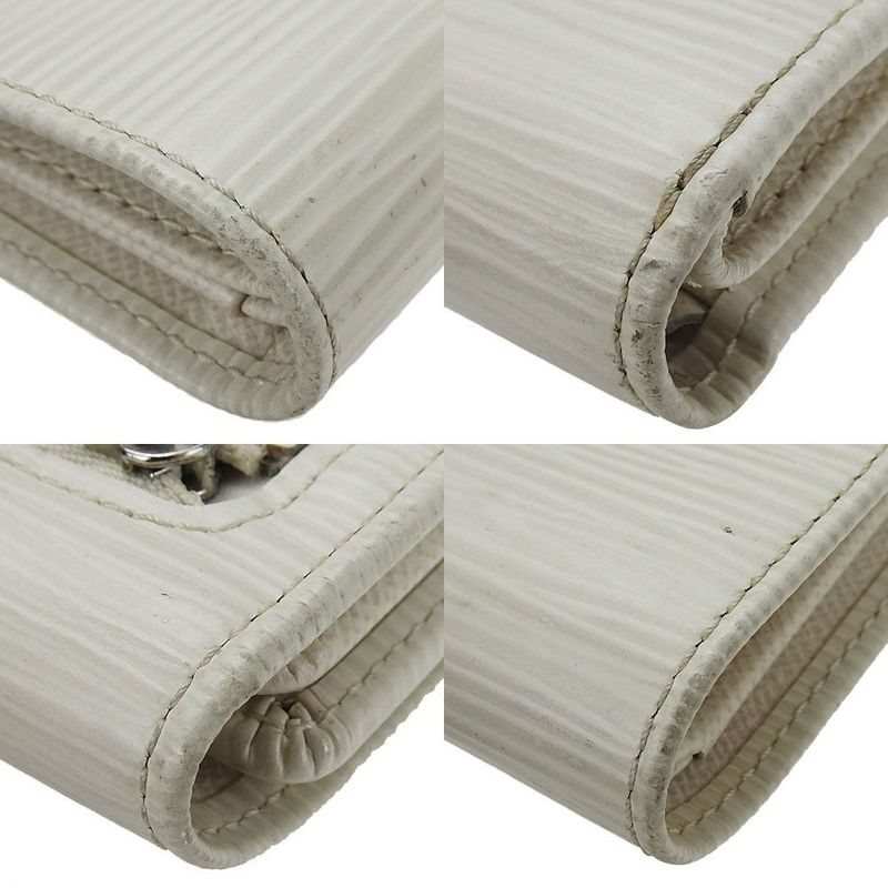 Louis Vuitton Trifold Walletportefeuille And Jepi Ivoire White — view 4