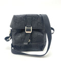 Gucci Shoulder Bag Off the Grid Nylon Leather Black