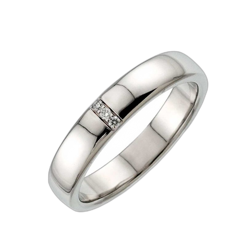 Harry Winston Three Stone Diamond Ring Pt Platinum