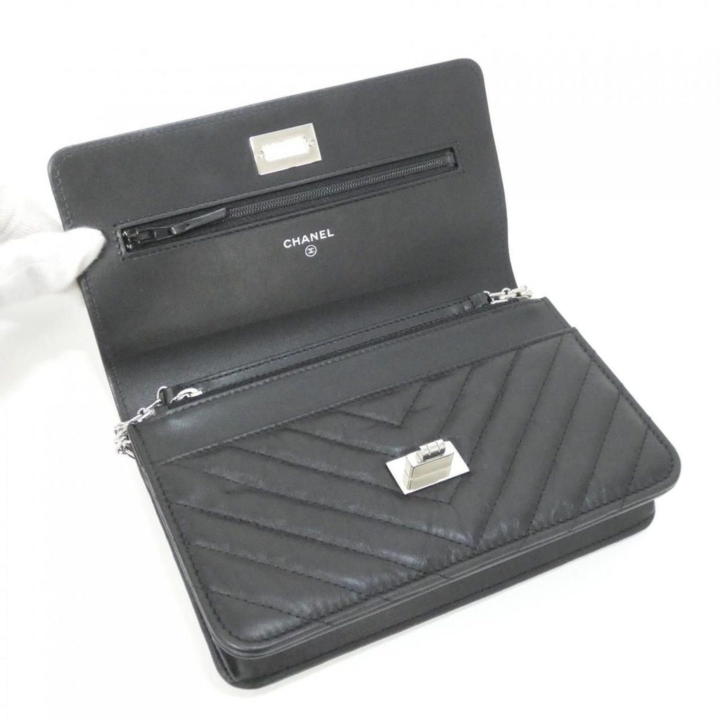 Chanel Chain Wallet Silver — view 6