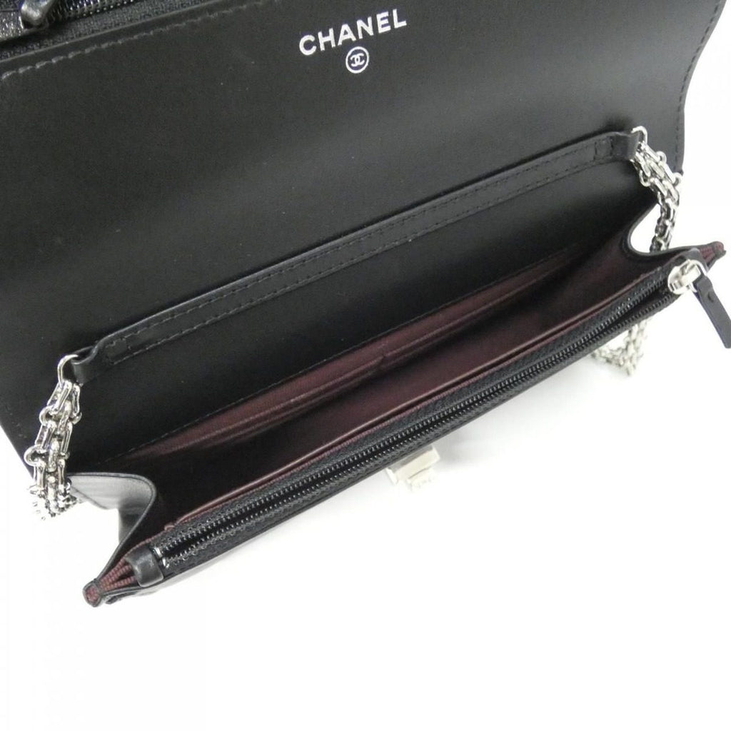 Chanel Chain Wallet Silver — view 9