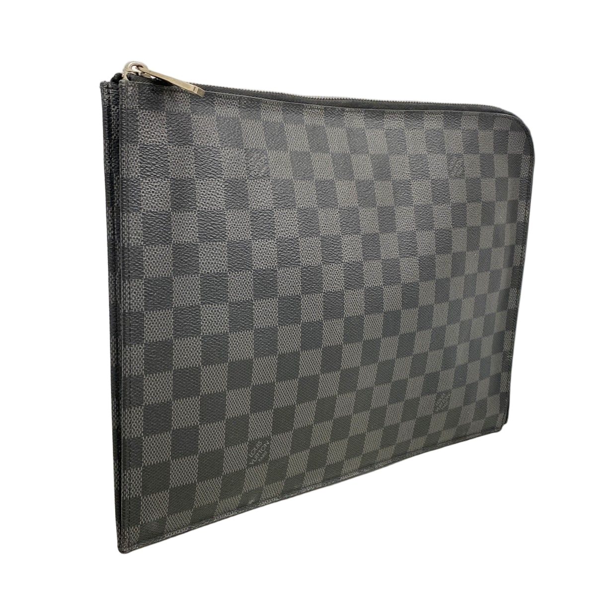 Louis Vuitton Clutch Damier Graphite Pochette Jour GM Black — view 2