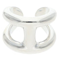 Hermes Osmose GM Silver Ring 9