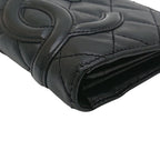 Chanel Cambon Coin Purse Calfskin Black — view 4