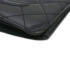 Chanel Cambon Coin Purse Calfskin Black — view 5