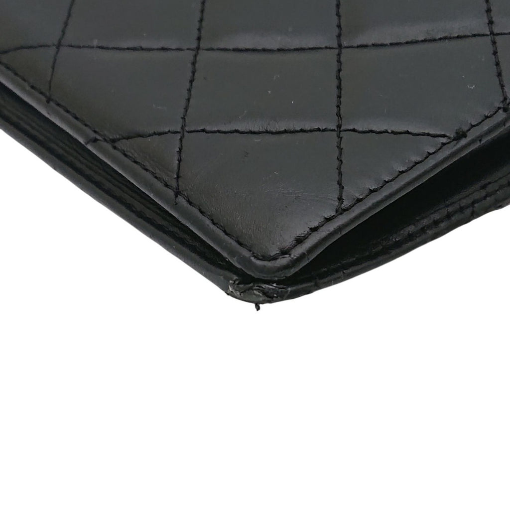 Chanel Cambon Coin Purse Calfskin Black — view 6