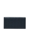 Bottega Veneta Intrecciato Navy Leather