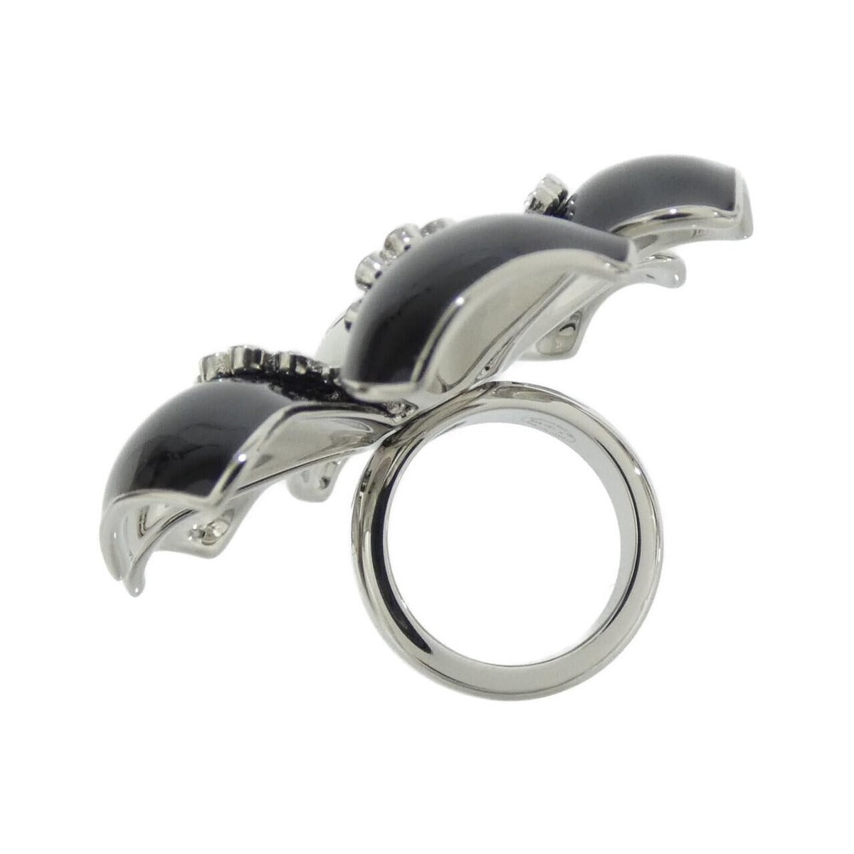 Chanel Ring Black S — view 2