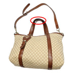 Gucci 2-Way Shoulder Bag Diamante Tote Antique Brown — view 9