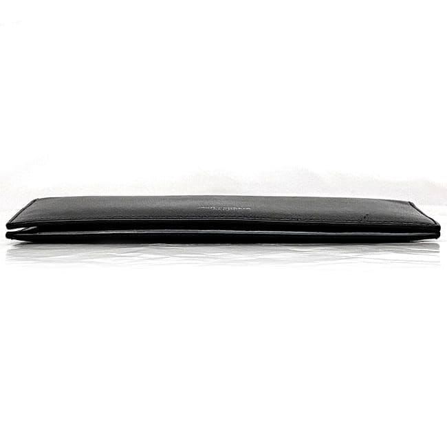 Saint Laurent Folding Long Wallet Black Tgn — view 3