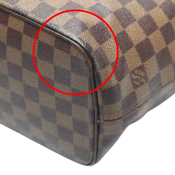 Louis Vuitton Damier Handbag Sarea PM Brown — view 8