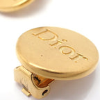 Christian Dior Earrings GP Round Logo Germany — view 9