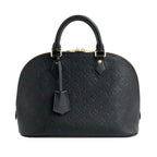 Louis Vuitton Monogram Empreinte Alma PM Noir Black 2-Way