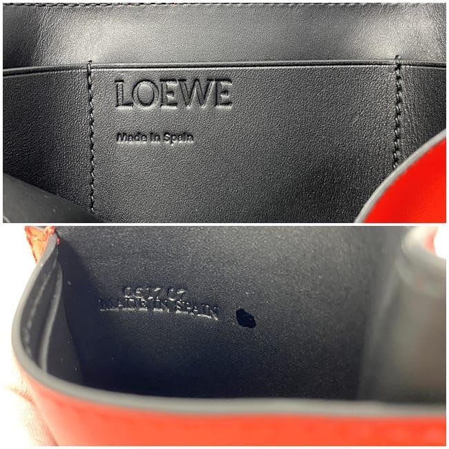 Loewe Trifold Wallet Red Anagram 107.55 S26 — view 9