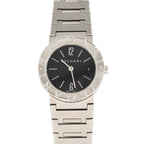 Bvlgari SS Quartz Watch Black