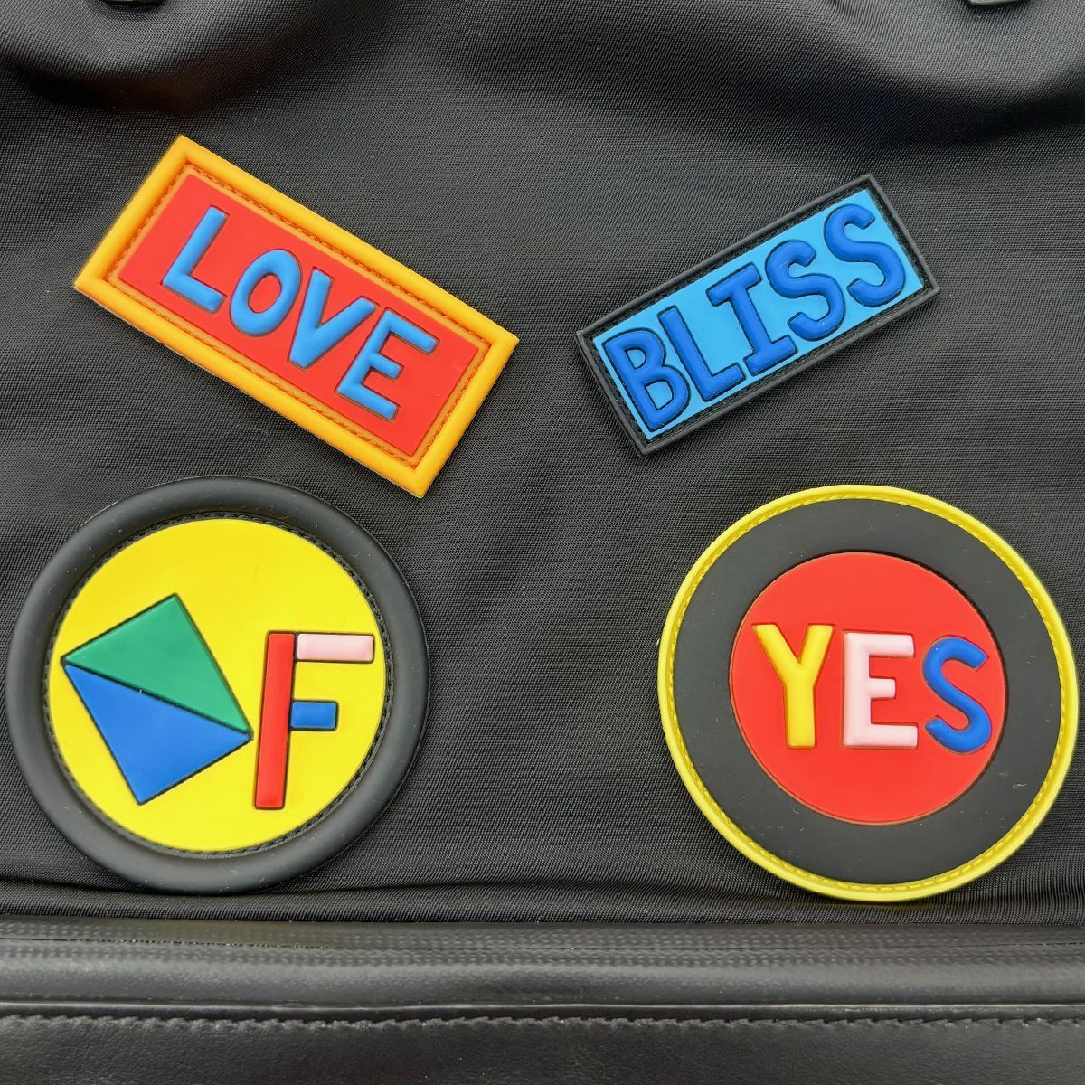 Fendi Nylon Backpack Black Vocabulary — view 2