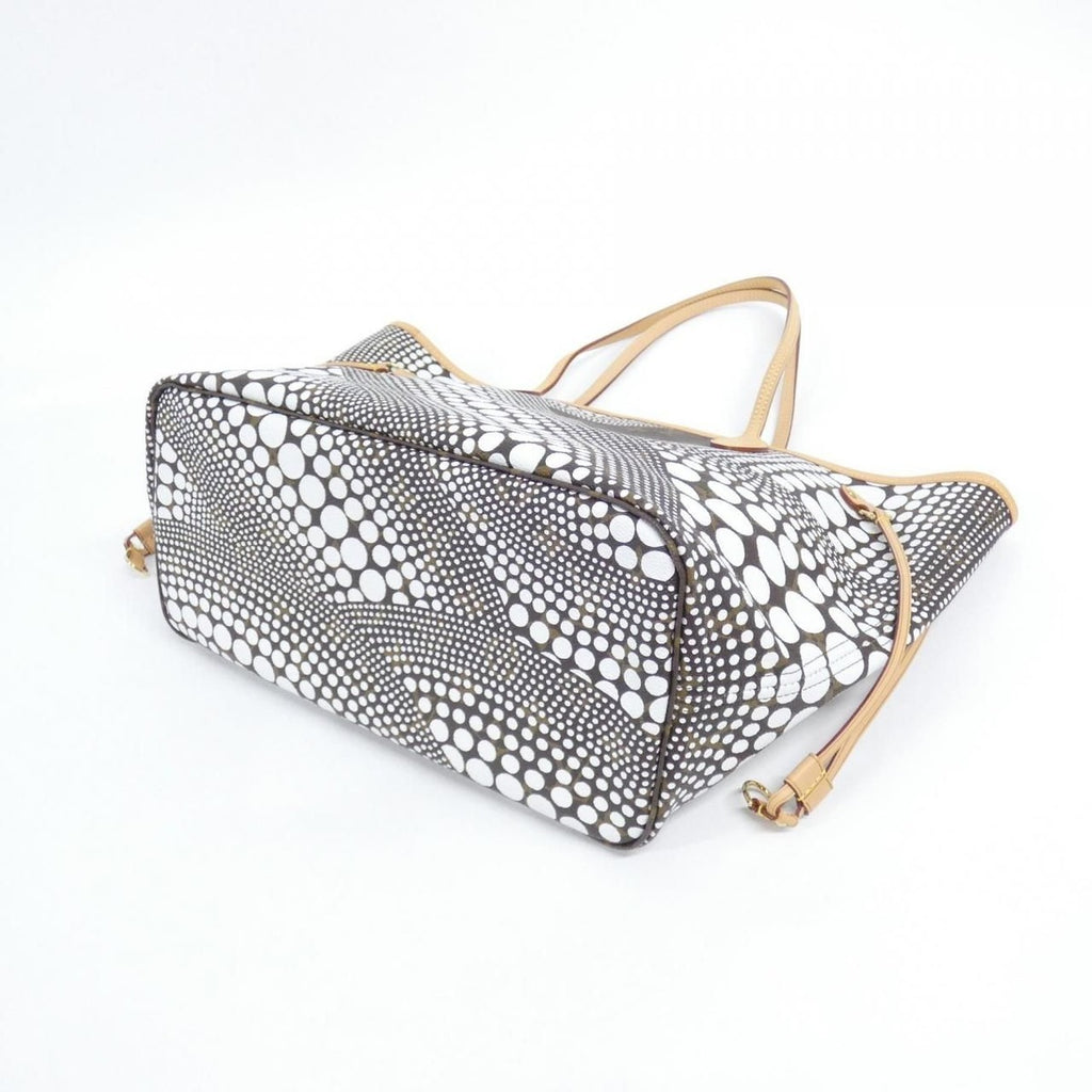 Louis Vuitton Monogram Wave Neverfull MM Bag Brown Marron Yayoi Kusama — view 2