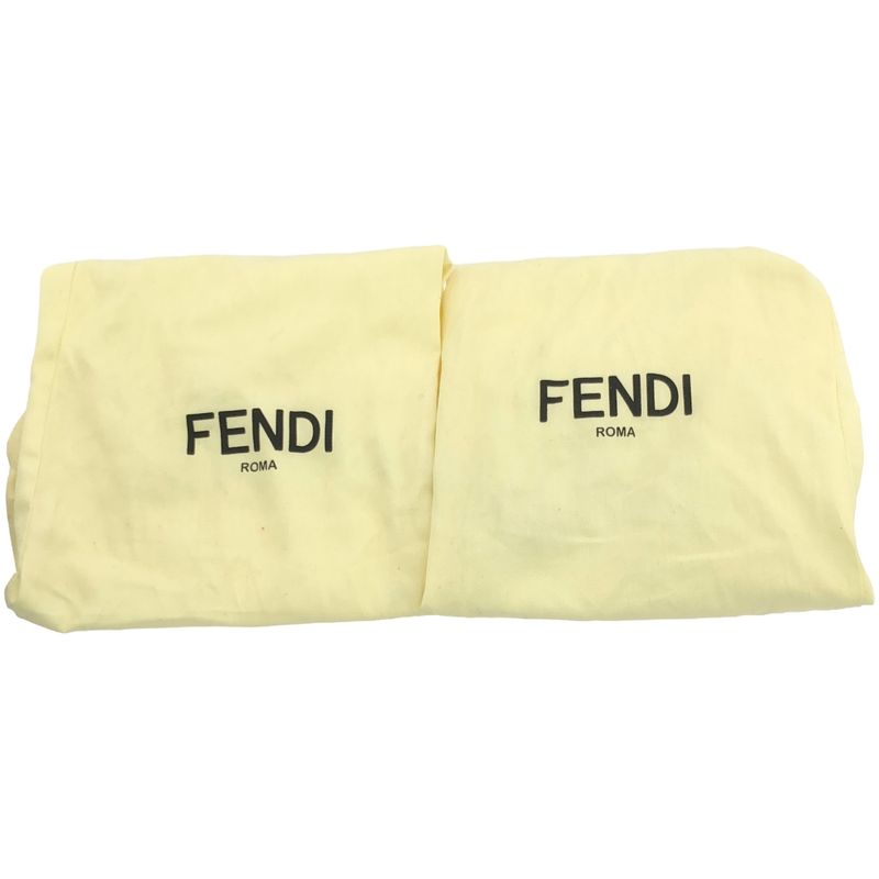 Fendi 17 AW Knee-High Long Knit Boots Black 37 — view 7