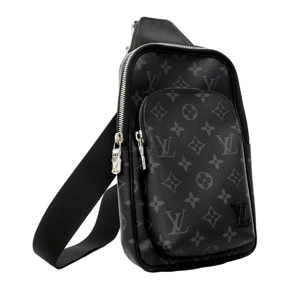 Louis Vuitton Belt Bag Monogram Eclipse Avenue PM Black — view 2