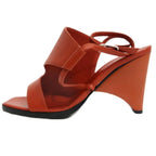 Hermes Inconnu 85 Sandals Size 38 Brown Leather Apparel