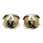 Chanel Vintage Rhinestones 2 3 Coco Mark