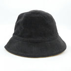 Louis Vuitton Monogram Denim Hat Black Yellow Reversible — view 4
