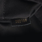 Louis Vuitton Shoulder Bag Saintonge Noir Black Canvas Leather — view 5