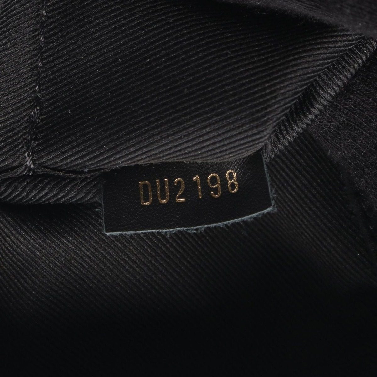 Louis Vuitton Shoulder Bag Saintonge Noir Black Canvas Leather — view 5