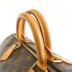 Louis Vuitton Monogram Speedy Boston Bag Brown Marron — view 7