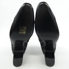 Chanel Short Boots Suede Black — view 4