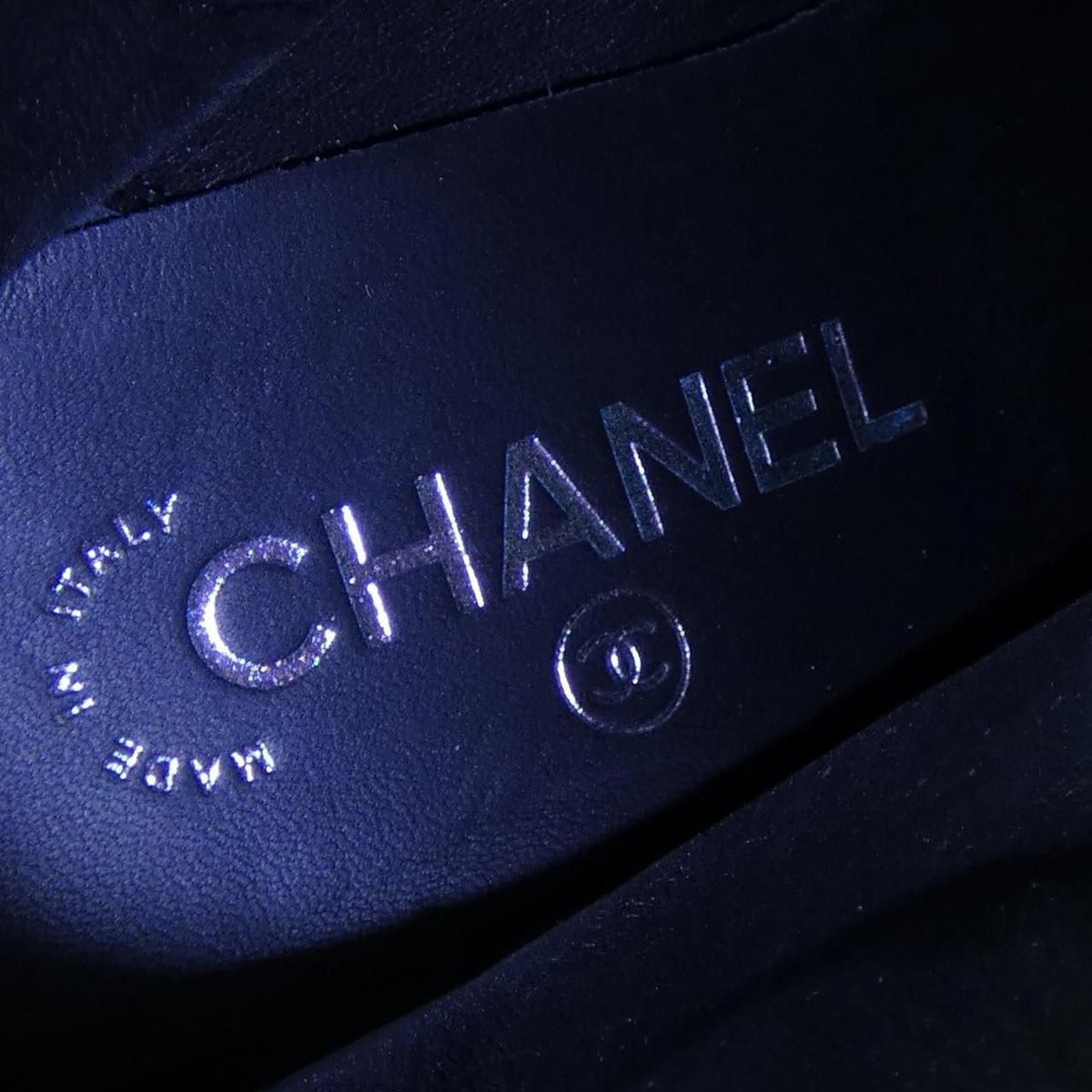 Chanel Short Boots Suede Black — view 6
