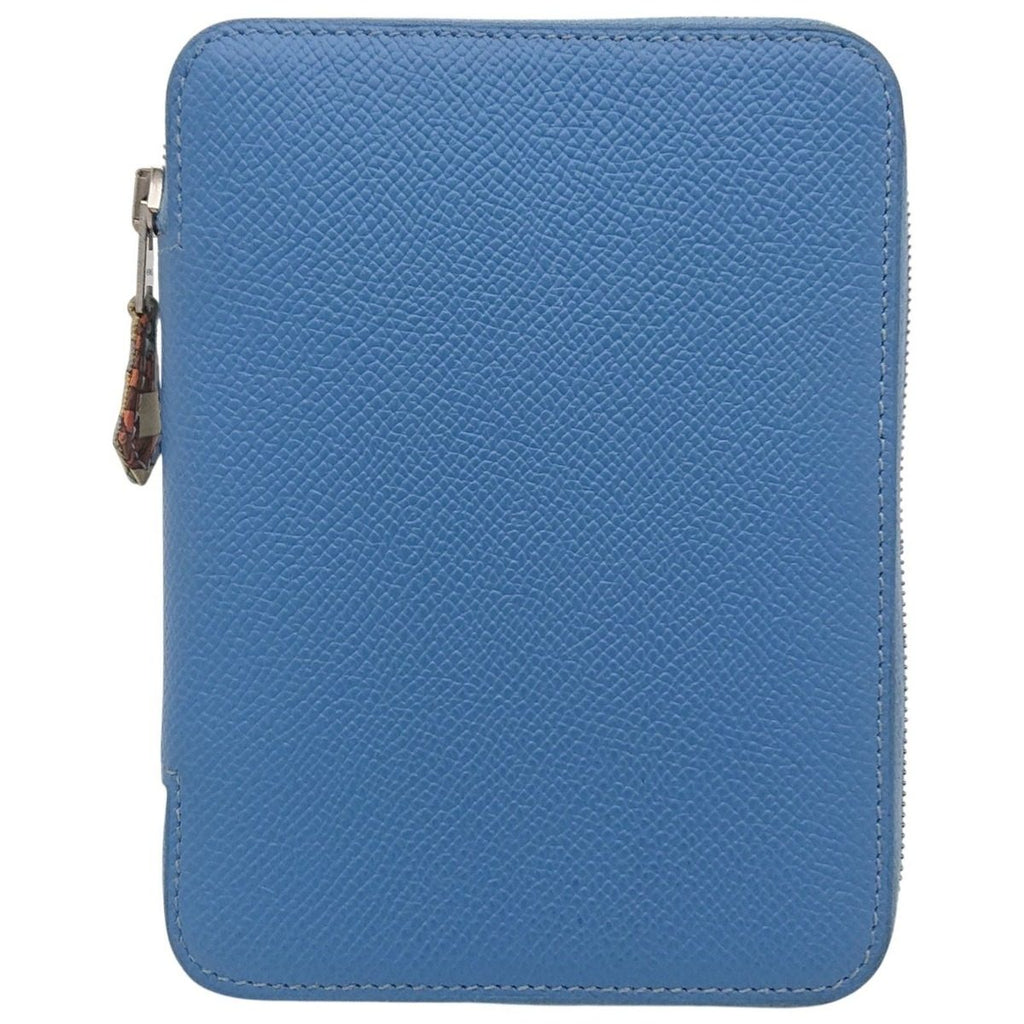 Hermes Silk in Agenda Vision Blue Jean Animapolis T-engraved with Refill — view 2