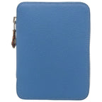 Hermes Silk in Agenda Vision Blue Jean Animapolis T-engraved with Refill — view 2