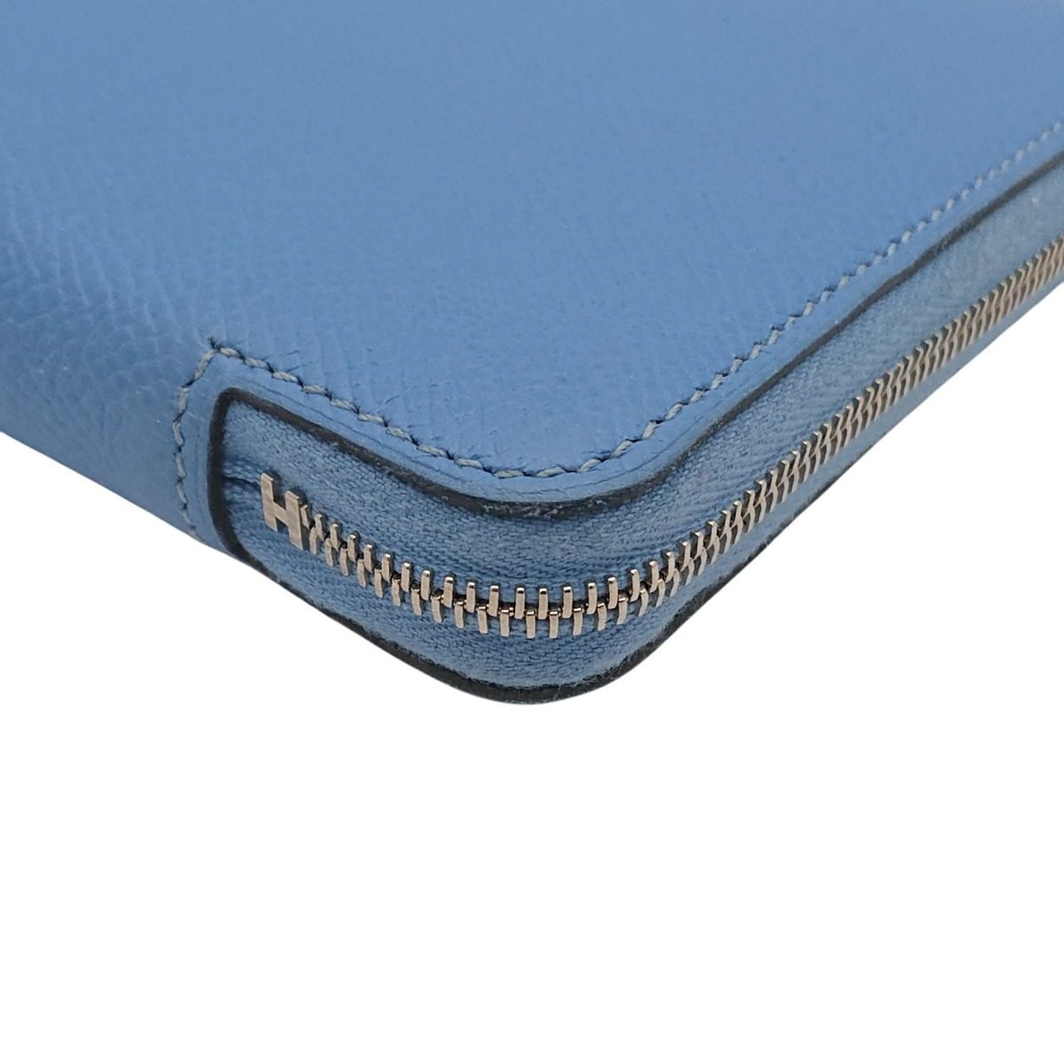 Hermes Silk in Agenda Vision Blue Jean Animapolis T-engraved with Refill — view 8
