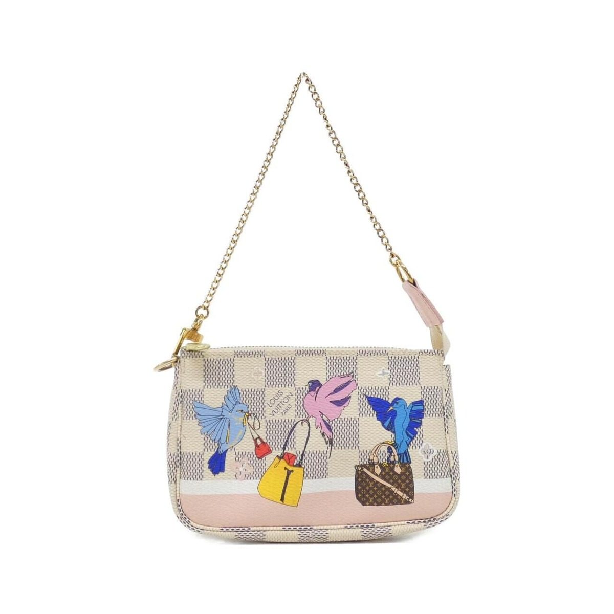 Louis Vuitton Damier Azur Mini Pochette Pouch