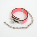 Hermes Kelly Glove Holder Charm Swift Pink Silver